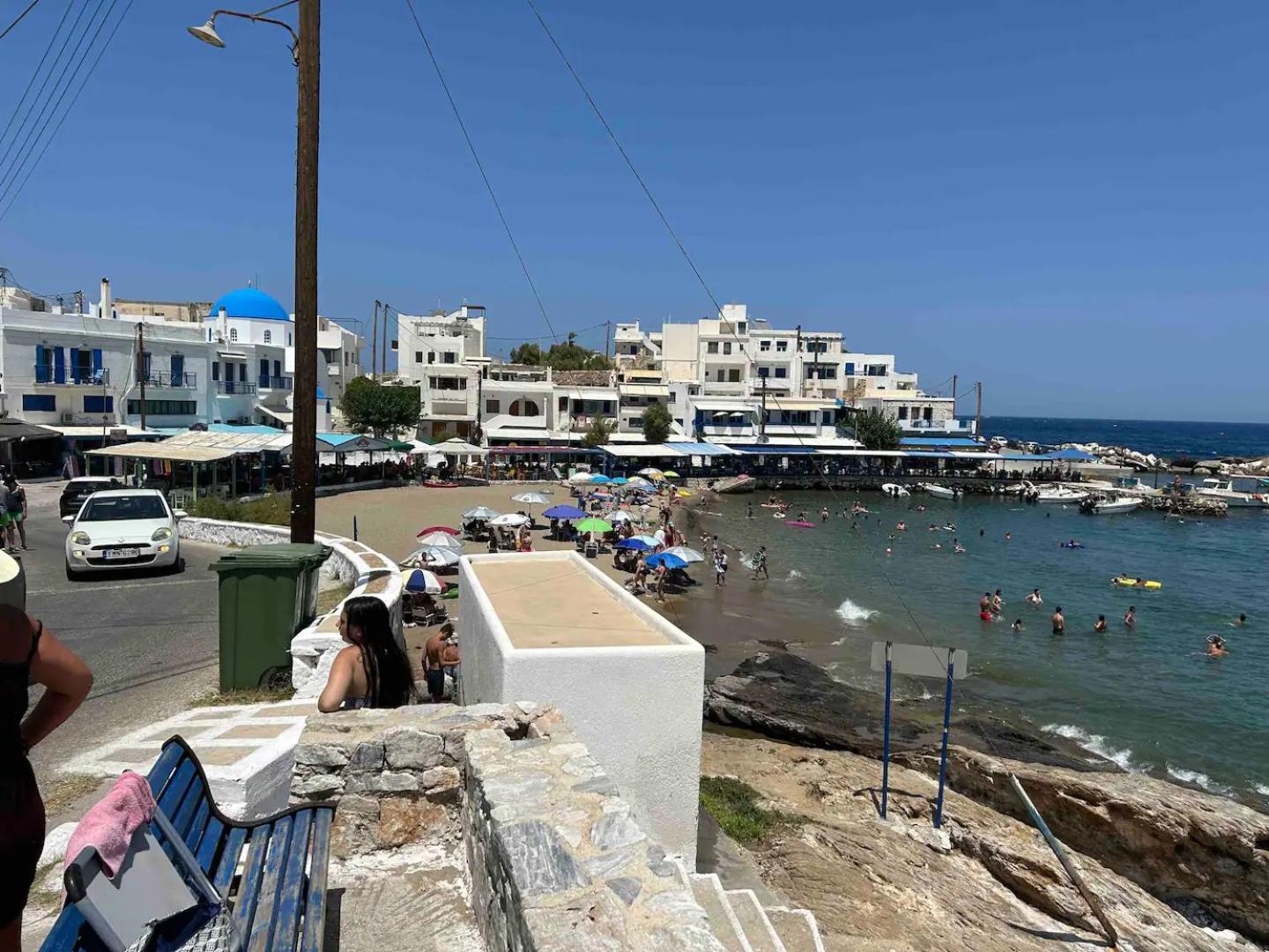 Cozy Studio In Beautiful Apollonas Beach Naxos Apollon  Exterior photo